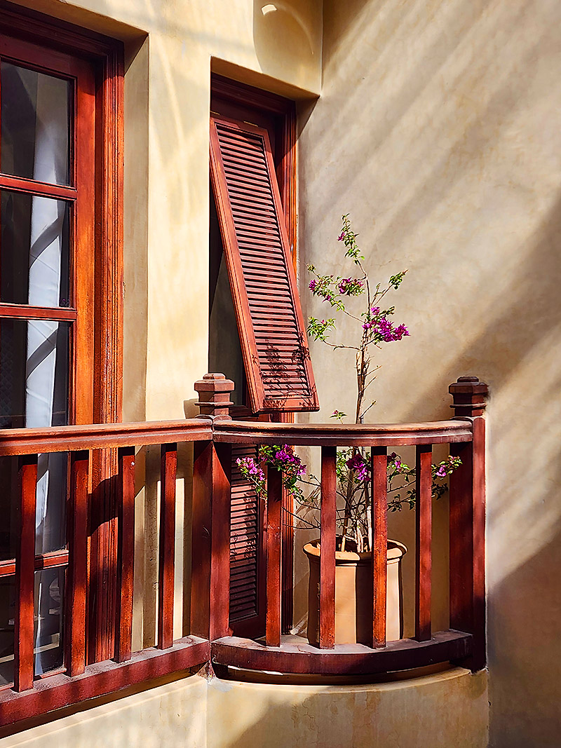 Balcon Chambre Chibani Riad Mumtaz Marrakech