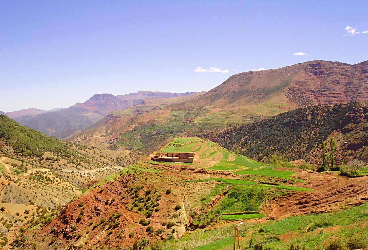 Vallée de l’Ourika et villages de l’Atlas